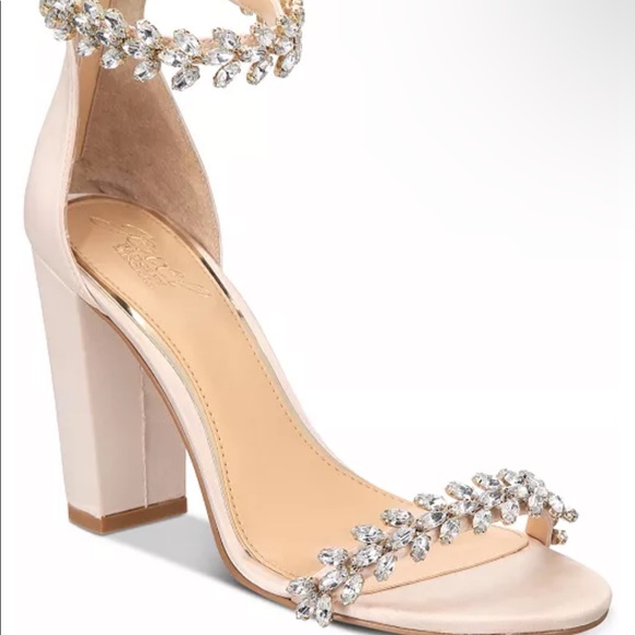 Jewel Badgley Mischka Mayra Evening Sandals - Picture 1 of 3